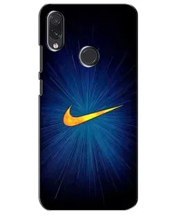 Чохол для Samsung Galaxy M01s з картинкою «Синій пульс Nike»