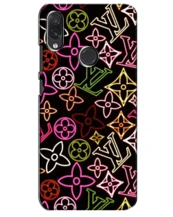 Чехол для Samsung Galaxy M01s с картинкой «Неоновый микс Nike»