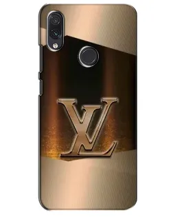 Чехол для Samsung Galaxy M01s с картинкой «LV — золотое сияние»