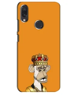 Чехол для Samsung Galaxy M01s с картинкой «Золотая обезьяна Bored Ape»