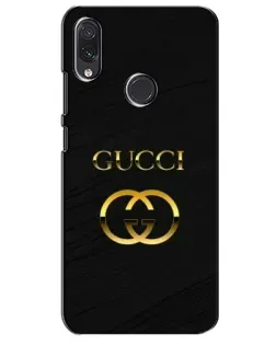 Чехол для Samsung Galaxy M01s с картинкой «Золотой логотип Gucci»