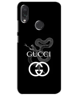 Чехол для Samsung Galaxy M01s с картинкой «Gucci — серебряная змея»