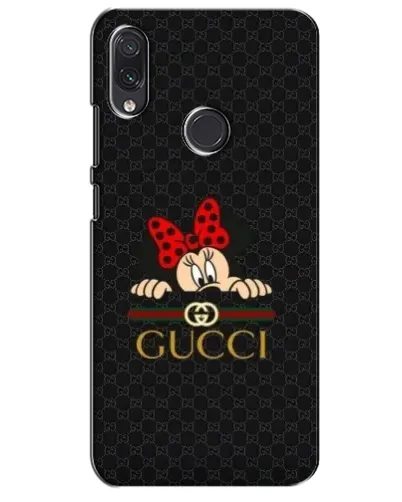 Чехол для Samsung Galaxy M01s с картинкой «Минни Маус Gucci — черный»