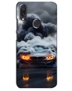 Чехол для Samsung Galaxy M01s с картинкой «BMW в дыму»