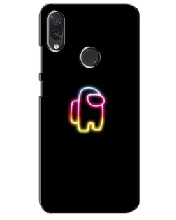 Чехол для Samsung Galaxy M01s с картинкой «Among Us градиент»