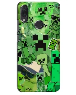 Чехол для Samsung Galaxy M01s с картинкой «Криперы Minecraft» Чехол для Samsung Galaxy M01s с картинкой «Криперы Minecraft»