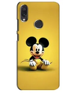 Чехол для Samsung Galaxy M01s с картинкой «Микки на желтом»