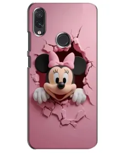 Чехол для Samsung Galaxy M01s с картинкой «Минни сквозь стену»