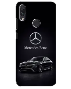 Чехол для Samsung Galaxy M01s с картинкой «Mercedes — решетка радиатора»