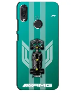 Чехол для Samsung Galaxy M01s с картинкой «Mercedes AMG Petronas»