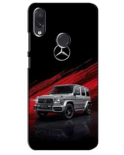 Чехол для Samsung Galaxy M01s с картинкой «Mercedes G-Class красный»