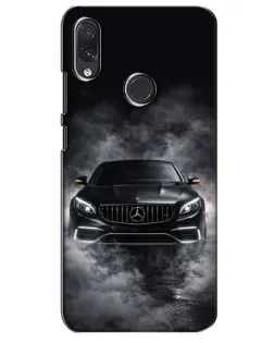 Чехол для Samsung Galaxy M01s с картинкой «Mercedes в дыму»