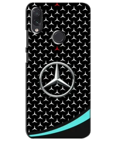 Чехол для Samsung Galaxy M01s с картинкой «Mercedes — бирюзовый акцент»