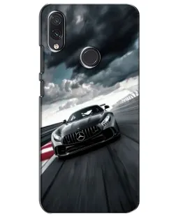Чехол для Samsung Galaxy M01s с картинкой «Гоночный Mercedes AMG»