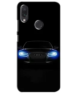 Чехол для Samsung Galaxy M01s с картинкой «Audi в неоне»