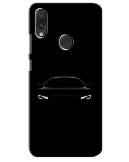 Чехол для Samsung Galaxy M01s с картинкой «Взгляд Audi в темноте»