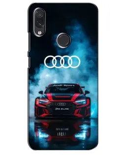 Чехол для Samsung Galaxy M01s с картинкой «Audi Sport — неон»
