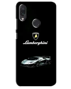 Чехол для Samsung Galaxy M01s с картинкой «Логотип Lamborghini классика»