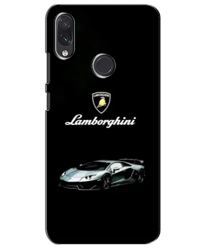 Чехол для Samsung Galaxy M01s с картинкой «Логотип Lamborghini классика»