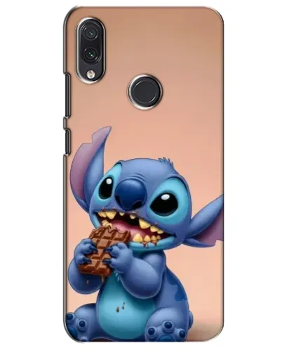 Чохол для Samsung Galaxy M01s з картинкою «Стіч їсть шоколад»