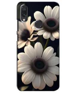 Чехол для Samsung Galaxy M01s с картинкой «Белые маргаритки макро»