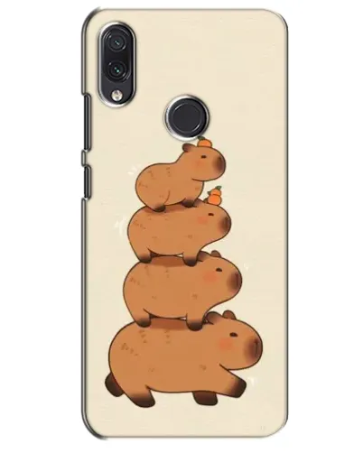Чехол для Samsung Galaxy M01s с картинкой «Башня из капибар»
