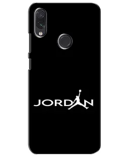 Чехол для Samsung Galaxy M10s с картинкой «Jordan White Logo»