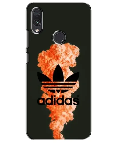 Чехол для Samsung Galaxy M10s с картинкой «Оранжевый дым Adidas»