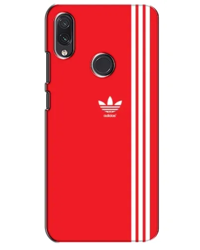 Чехол для Samsung Galaxy M10s с картинкой «Красный минимализм Adidas»