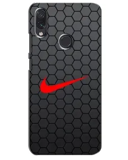 Чехол для Samsung Galaxy M10s с картинкой «Nike — карбоновая сетка»