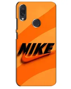 Чехол для Samsung Galaxy M10s с картинкой «Оранжевый драйв Nike»