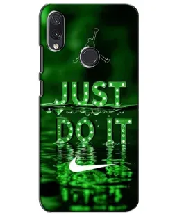 Чехол для Samsung Galaxy M10s с картинкой «Зеленый неоновый Nike»