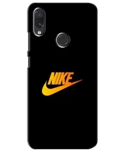 Чехол для Samsung Galaxy M10s с картинкой «Золотой логотип Nike»