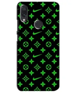 Чехол для Samsung Galaxy M10s с картинкой «Неоновый принт LV»
