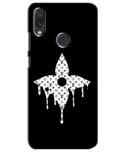 Чехол для Samsung Galaxy M10s с картинкой «Цветочная монограмма»