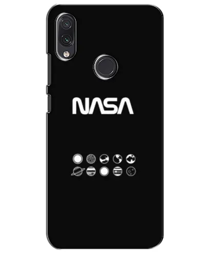 Чехол для Samsung Galaxy M10s с картинкой «NASA — технический принт»