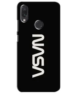 Чехол для Samsung Galaxy M10s с картинкой «NASA — вертикальный логотип»