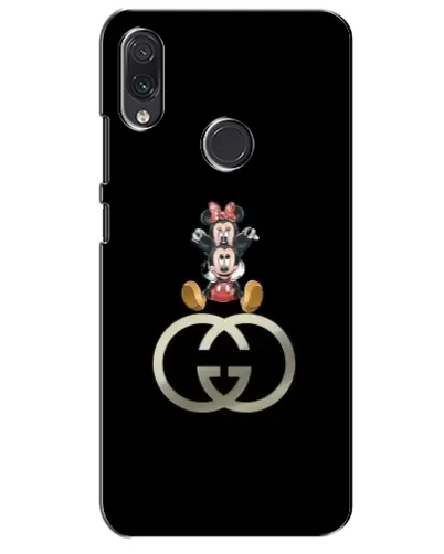 Чехол для Samsung Galaxy M10s с картинкой «Минни Маус на лого»