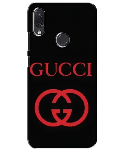 Чехол для Samsung Galaxy M10s с картинкой «Gucci — красный логотип»