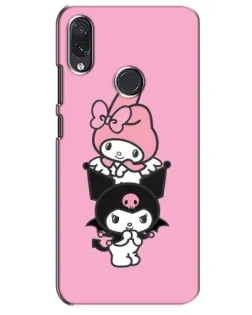 Чехол для Samsung Galaxy M10s с картинкой «My Melody и Kuromi»
