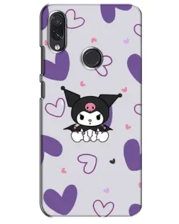 Чехол для Samsung Galaxy M10s с картинкой «Kuromi и лавандовые сердца»