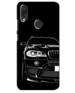Чехол для Samsung Galaxy M10s с картинкой «Темный силуэт BMW»
