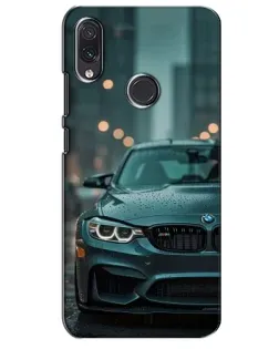 Чехол для Samsung Galaxy M10s с картинкой «BMW в огнях города»