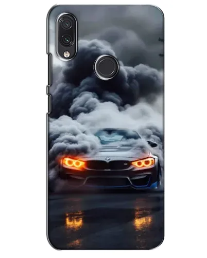 Чехол для Samsung Galaxy M10s с картинкой «BMW в дыму»