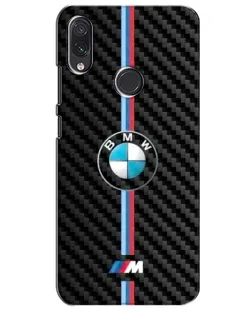 Чехол для Samsung Galaxy M10s с картинкой «Эмблема BMW и карбон»