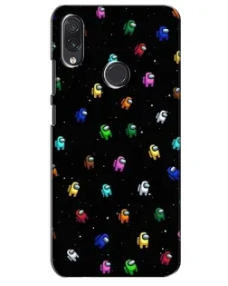 Чехол для Samsung Galaxy M10s с картинкой «Экипаж Among Us»