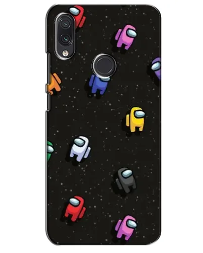 Чехол для Samsung Galaxy M10s с картинкой «Космический паттерн Among Us» Чехол для Samsung Galaxy M10s с картинкой «Космический паттерн Among Us»