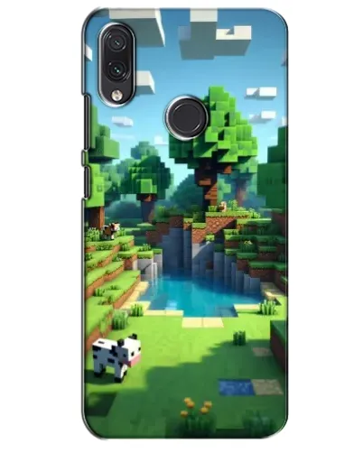 Чехол для Samsung Galaxy M10s с картинкой «Minecraft летний день»
