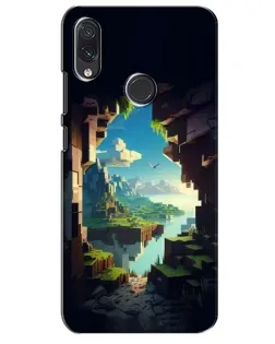 Чехол для Samsung Galaxy M10s с картинкой «Вид из пещеры»