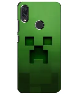 Чехол для Samsung Galaxy M10s с картинкой «Крипер микро-дизайн»